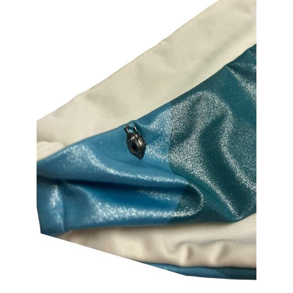 Kurt Geiger London KENSINGTON Multi Shimmer Stripe Bikini bottoms | Sz XL - Picture 7 of 16